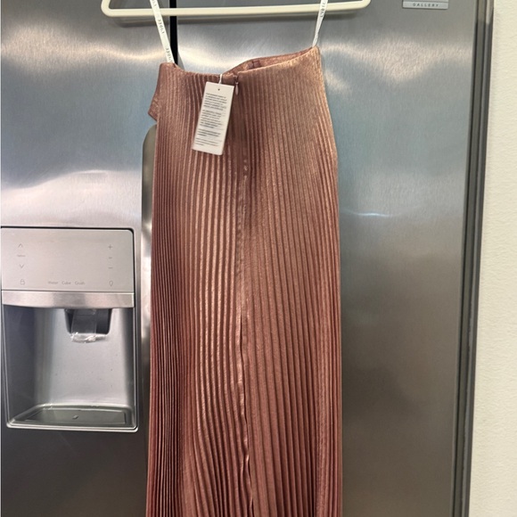 Pleated Maxi Dress in Dusty Rose - Picture 9 of 16